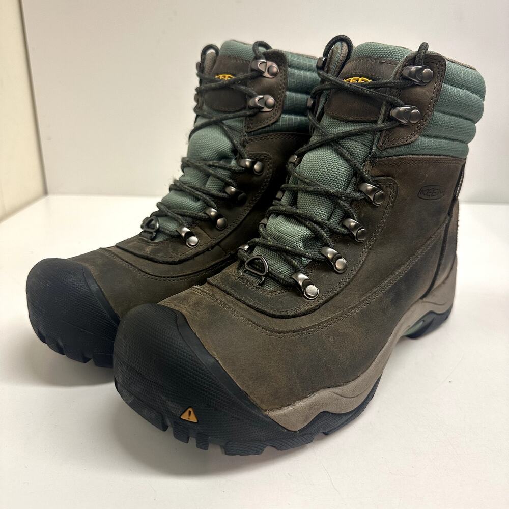 EXCELLENT KEEN Women Revel II Snow Boots Insulated Waterproof Leather Hiking 9.5 - Picture 2 of 11